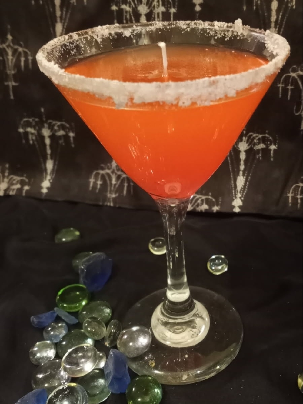 Handmade custom drink candles